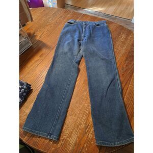 Vintage Size 16 Stockton Denim Blue Jeans with Pockets Casual Pants
